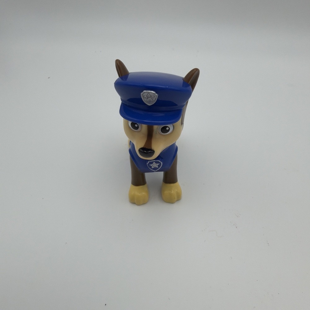 Paw Patrol Chase Police Dog 2.5" Action Figure  Nickelodeon Plastic Hollow Toy